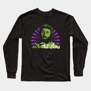 Phil Collins Youth Fan Art Design Long Sleeve T-Shirt